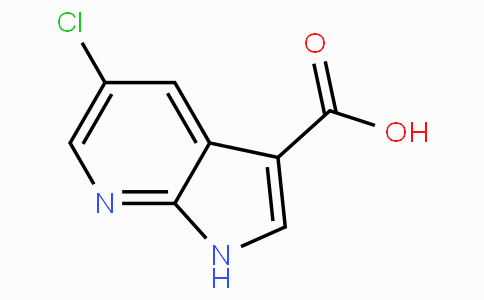 CAS No. 1203498-99-0, 5-Chloro-1H-pyrrolo[2,3-b]pyridine-3-carboxylic acid