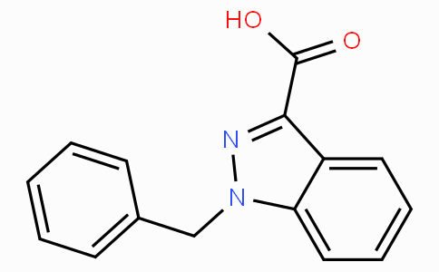CAS No. 41354-03-4, 1-Benzyl-1H-indazole-3-carboxylic acid
