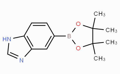 CAS No. 1007206-54-3, 5-(4,4,5,5-Tetramethyl-1,3,2-dioxaborolan-2-yl)-1H-benzo[d]imidazole