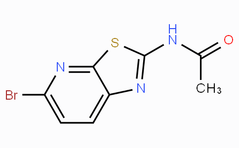 CAS No. 1112982-76-9, N-(5-Bromothiazolo[5,4-b]pyridin-2-yl)acetamide