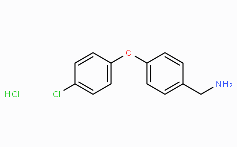 CAS No. 262862-71-5, (4-(4-chlorophenoxy)phenyl)methanamine hydrochloride