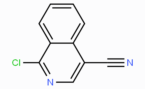 CAS No. 53491-80-8, 1-Chloroisoquinoline-4-carbonitrile