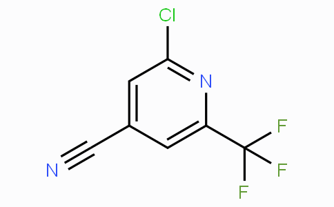 CAS No. 1196155-38-0, 2-Chloro-6-(trifluoromethyl)isonicotinonitrile