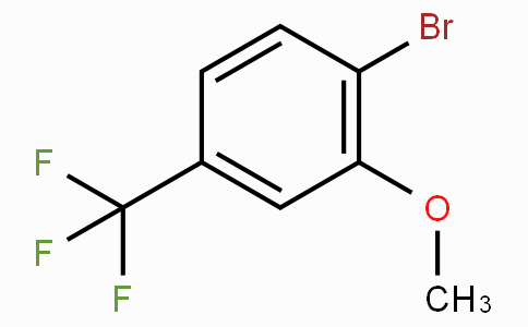 CAS No. 402-07-3, 1-Bromo-2-methoxy-4-(trifluoromethyl)benzene