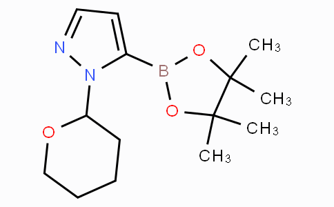 CAS No. 903550-26-5, 1-(Tetrahydro-2H-pyran-2-yl)-5-(4,4,5,5-tetramethyl-1,3,2-dioxaborolan-2-yl)-1H-pyrazole