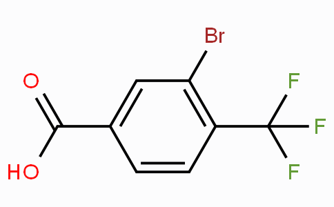 CAS No. 581813-17-4, 3-Bromo-4-(trifluoromethyl)benzoic acid