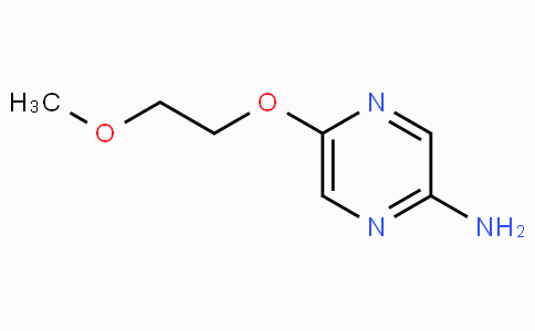 CAS No. 710322-71-7, 5-(2-Methoxyethoxy)pyrazin-2-amine