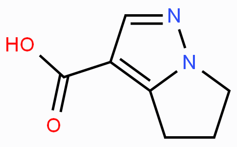 CAS No. 796729-10-7, 5,6-Dihydro-4H-pyrrolo[1,2-b]pyrazole-3-carboxylic acid