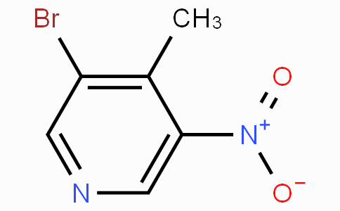 CAS No. 69872-15-7, 3-Bromo-4-methyl-5-nitropyridine