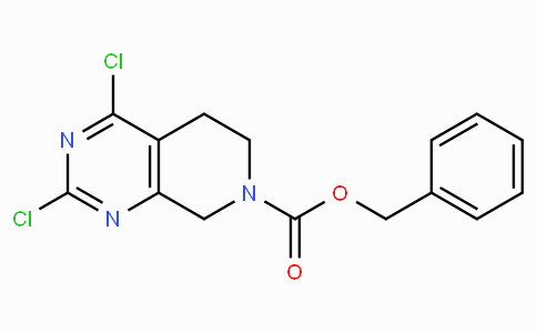 CAS No. 1370411-44-1, Benzyl 2,4-dichloro-5,6-dihydropyrido[3,4-d]pyrimidine-7(8H)-carboxylate