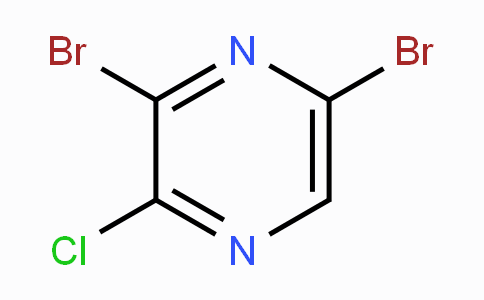 CAS No. 1082843-70-6, 3,5-Dibromo-2-chloropyrazine