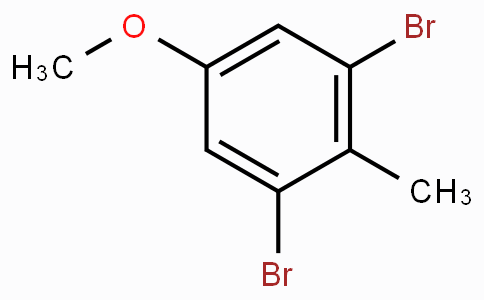 CAS No. 14542-71-3, 1,3-Dibromo-5-methoxy-2-methylbenzene