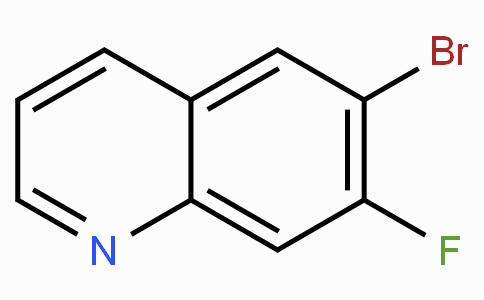 CAS No. 127827-52-5, 6-Bromo-7-fluoroquinoline
