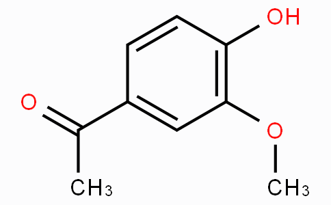 CAS No. 498-02-2, 1-(4-Hydroxy-3-methoxyphenyl)ethanone