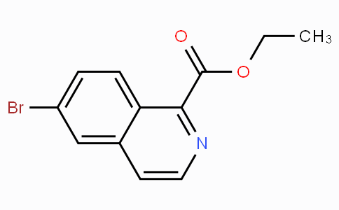 CAS No. 1020576-70-8, Ethyl 6-bromoisoquinoline-1-carboxylate