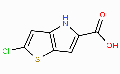 CAS No. 332099-40-8, 2-Chloro-4H-thieno[3,2-b]pyrrole-5-carboxylic acid