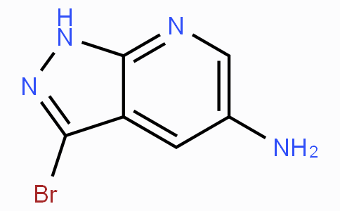 CAS No. 1186608-71-8, 3-Bromo-1H-pyrazolo[3,4-b]pyridin-5-amine