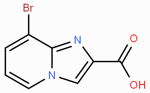 CAS No. 1026201-45-5, 8-Bromoimidazo[1,2-a]pyridine-2-carboxylic acid