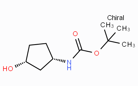 CAS No. 167465-99-8, tert-Butyl ((1S,3R)-3-hydroxycyclopentyl)carbamate