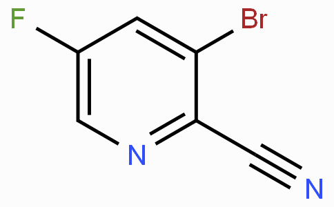 CAS No. 950670-18-5, 3-Bromo-5-fluoropicolinonitrile