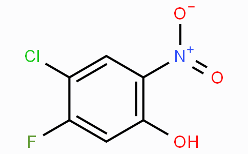 CAS No. 345-25-5, 4-Chloro-5-fluoro-2-nitrophenol