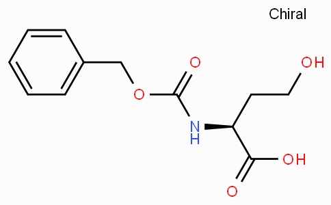 CAS No. 35677-88-4, (S)-2-(((Benzyloxy)carbonyl)amino)-4-hydroxybutanoic acid