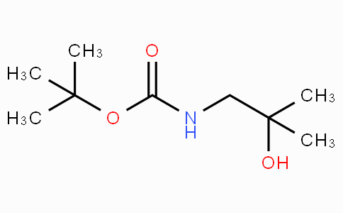 CAS No. 183059-24-7, tert-Butyl 2-hydroxy-2-methylpropylcarbamate