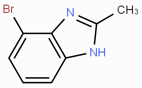 CAS No. 20223-87-4, 4-Bromo-2-methyl-1H-benzo[d]imidazole