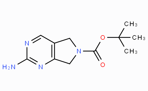 CAS No. 1105187-42-5, tert-Butyl 2-amino-5H-pyrrolo[3,4-d]pyrimidine-6(7H)-carboxylate