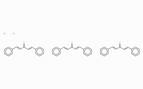 CAS No. 51364-51-3, Tris(dibenzylideneacetone)dipalladium