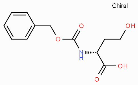 CAS No. 41088-85-1, (R)-2-(((benzyloxy)carbonyl)amino)-4-hydroxybutanoic acid