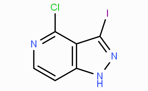 CAS No. 1186647-69-7, 4-Chloro-3-iodo-1H-pyrazolo[4,3-c]pyridine