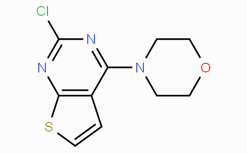 CAS No. 63894-67-7, 4-(2-Chlorothieno[2,3-d]pyrimidin-4-yl)morpholine