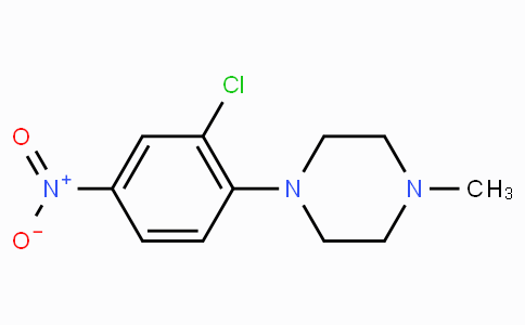 CAS No. 16154-62-4, 1-(2-Chloro-4-nitrophenyl)-4-methylpiperazine