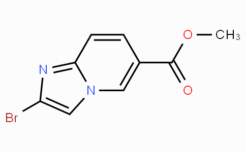 CAS No. 1042141-37-6, Methyl 2-bromoimidazo[1,2-a]pyridine-6-carboxylate