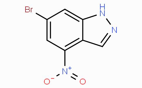 CAS No. 885518-46-7, 6-Bromo-4-nitro-1H-indazole