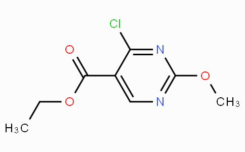 CAS No. 65269-18-3, Ethyl 4-chloro-2-methoxypyrimidine-5-carboxylate