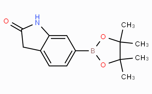 CAS No. 893441-85-5, 6-(4,4,5,5-Tetramethyl-1,3,2-dioxaborolan-2-yl)indolin-2-one