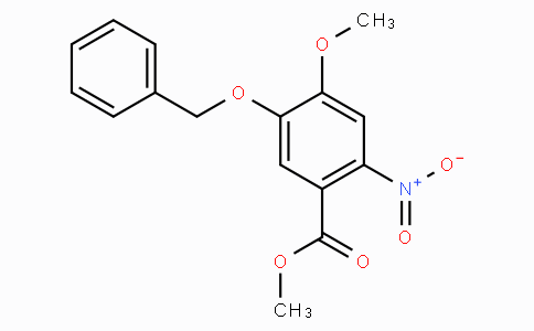 CAS No. 164161-49-3, Methyl 5-Benzyloxy-4-methoxy-2-nitrobenzoate