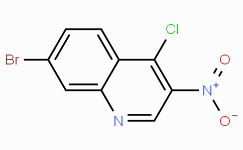 CAS No. 723280-98-6, 7-Bromo-4-chloro-3-nitroquinoline