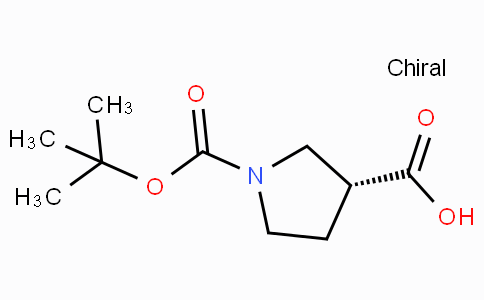 CAS No. 72925-16-7, (R)-1-(tert-Butoxycarbonyl)pyrrolidine-3-carboxylic acid