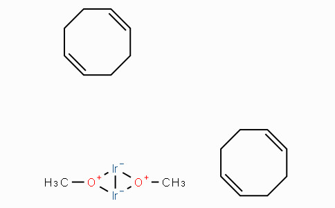 CAS No. 12148-71-9, Bis(1,5-cyclooctadiene)dimethoxydiiridium