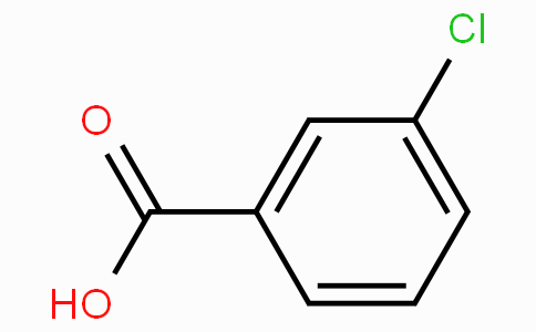 CAS No. 535-80-8, 3-Chlorobenzoic acid