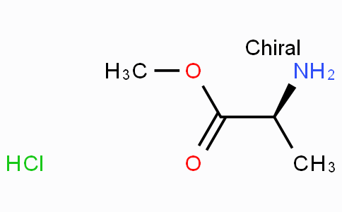 CAS No. 2491-20-5, (S)-Methyl 2-aminopropanoate hydrochloride