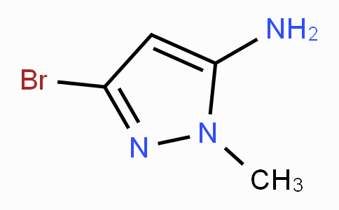 CAS No. 1357471-14-7, 3-Bromo-1-methyl-1H-pyrazol-5-amine