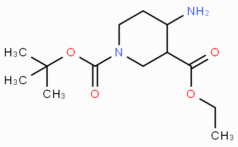 CAS No. 932035-01-3, 1-tert-Butyl 3-ethyl 4-aminopiperidine-1,3-dicarboxylate