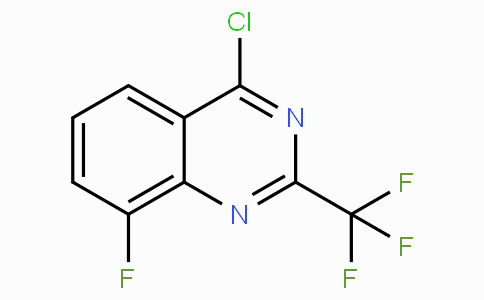 CAS No. 959238-18-7, 4-Chloro-8-fluoro-2-(trifluoromethyl)quinazoline
