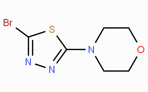 CAS No. 1341405-19-3, 4-(5-Bromo-1,3,4-thiadiazol-2-yl)morpholine
