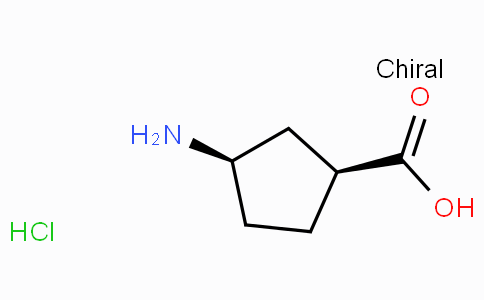 CAS No. 1096155-68-8, (1S,3R)-3-Aminocyclopentanecarboxylic acid hydrochloride
