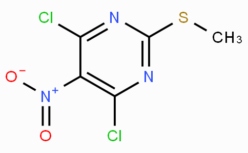 CAS No. 1979-96-0, 4,6-Dichloro-2-(methylthio)-5-nitropyrimidine